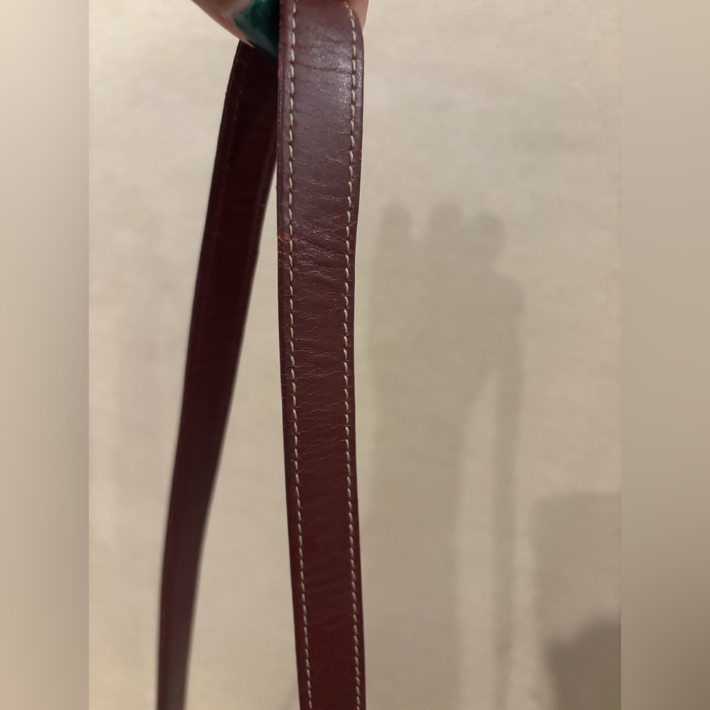 Cartier Women's Burgundy Leather Crossbody Bag Set - Picture 11 of 12